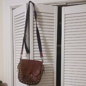 LOWERED PRICE Leather Lucky Brand Purse BOHO